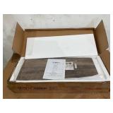 VINGLI Rustic Over-The-Toilet Storage Cabinet, Farmhouse Sliding Barn Door Bathroom Rack