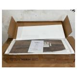 VINGLI Rustic Over-The-Toilet Storage Cabinet, Farmhouse Sliding Barn Door Bathroom Rack