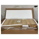 TAN FCH Catrimown Buffet Cabinet, Rattan Sideboard Storage Cabinet