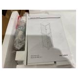 Homfa Bathroom Storage Cabinet, White Linen Cabinet, Narrow Tall Cabinet Storage Tower with Door and Drawer