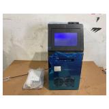 Zokop ZK-150 120V 495W 150lbs/68kg/24h Ice Maker Stainless Steel Transparent
