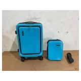 2PCS Travel Arim Carry On Luggage 22x14x9 Airline Approved, Carry On Suitcase with Wheels