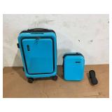 2PCS Travel Arim Carry On Luggage 22x14x9 Airline Approved, Carry On Suitcase with Wheels