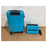 2PCS Travel Arim Carry On Luggage 22x14x9 Airline Approved, Carry On Suitcase with Wheels
