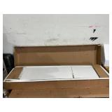 PAPROOS TV Stand for TVs up to 55", High Gloss TV Cabinet with LED Light, Modern TV Console Table with Storage Drawers
