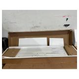 PAPROOS TV Stand for TVs up to 55", High Gloss TV Cabinet with LED Light, Modern TV Console Table with Storage Drawers