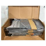 6PCS Black Folding Chairs with Padded Cushion and Back for Outdoor Indoor Portable Stackable