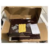 Ktaxon 2pc Nightstand End Table with 2 Drawer Bedside Table,Wood Accent Table, Brown