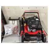 PowerSmart 21-inch Push 144cc Engine 3-in-1 Gas Powered Lawn Mower with 6 Cutting Height Settings