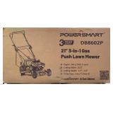 PowerSmart 21-inch Push 144cc Engine 3-in-1 Gas Powered Lawn Mower with 6 Cutting Height Settings