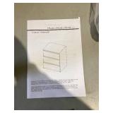 Hommpa 3 Drawers Dresser for Bedroom, 30" Tall Nightstand Black Chests of Drawers