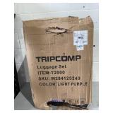 3PCS Tripcomp Luggage Set,Suitcase Set with Spinner Wheels Hardside Lightweight Luggage Set