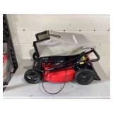 PowerSmart Gas Lawn Mower 21", 144 cc OHV Engine 3-in-1 Push Mower with Bagging