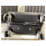 3PCS Zimtown Hardside Lightweight Spinner Black Luggage Set with TSA Lock