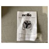 Mollie Industrial High Velocity Floor Drum Fan with 3 Speed Heavy Duty Metal