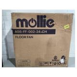 Mollie Industrial High Velocity Floor Drum Fan with 3 Speed Heavy Duty Metal