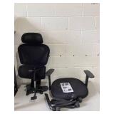 KERDOM Ergonomic Office Chair, Home Desk Chair, Comfy Breathable Mesh Task High Back Thick Cushion Computer Chair