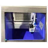 ZOKOP ZK-150 Ice Maker, 495W Power, 150lbs/68kg/24h Capacity, Stainless Steel, Transparent Lid, Commercial Use