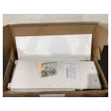 ZENODDLY Bathroom Cabinet, White Bathroom Storage Cabinet with Doors and Shelves