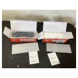 LOT OF 2 Bisofice Portable Printers Wireless for Travel, White And Black