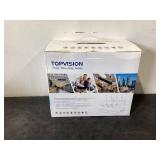 TOPVISION 4pcs Wired Security Camera System