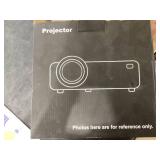 Panseba Mini Projector with Projector Screen,