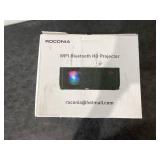 Roconia 5G WiFi Bluetooth Native 1080p Projector, 12000LM