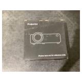 Panseba Mini Projector with Projector Screen,