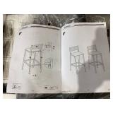 VASAGLE Bar Stools, Set of 2