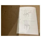 4PCS COSTWAY Set of Dining Chairs