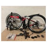 ARTUDATECH Full Suspension Mens Folding Mountain Bike