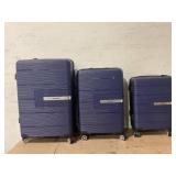 ZNTS Hardshell Suitcase Double Spinner Wheels PP Luggage