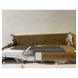 CHITOOMA 1400W Electric Fireplace TV Stand TV Console with 23"