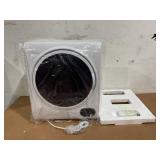 ZOKOP Compact Portable Household Clothes Dryer 2.6CUFT Drum Dryer with LED Display
