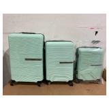 3PCS Tripcomp Luggage Sets, Hardside Carry On Luggage, PP case with Two Hooks, Spinner Wheels