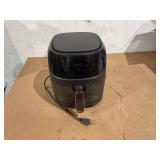 Large Colorful Touch Screen Air Fryer - 6L Capacity, Adjustable Time And Temperature