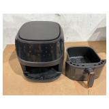 Large Colorful Touch Screen Air Fryer - 6L Capacity, Adjustable Time And Temperature