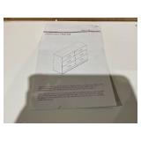 Winkalon 6 Drawer White Double Dresser