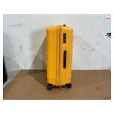 Ginzatravel Anti-scratch PP Material Hardside Spinner luggage, 28inch Yellow