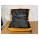 Ginzatravel Anti-scratch PP Material Hardside Spinner luggage, 28inch Yellow