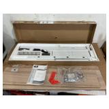 SHW 55-Inch Large Electric Height Adjustable Standing Desk, 55 x 28 Inches, Maple