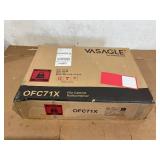 VASAGLE File Cabinet, Mobile Filing Cabinet with Wheels, 2 Drawers, Open Shelf