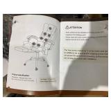 tONGHUAS Reclining Massage Office Chair with Footrest