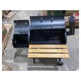 UBesGoo Charcoal Grill Portable BBQ Grill and Offset Smoker Stee
