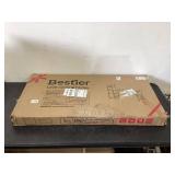 Bestier 61 Inch Gaming Desk with LED Lights
