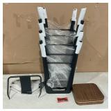 WENTMENT Bar Stools Set of 4 Counter Height Bar Stools