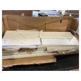 Homfa 6 Drawer White Double Dresser USED