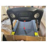 MaxKare 2.5 HP Folding Treadmill with 12 Levels Auto Incline 8.5 mph Speed 15 Preset Program, 220lbs Max Weight