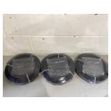 LOT OF 3 10m Flexible Lawn Edging, Plastic Garden Edging Border