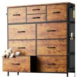 YAFITI Fabric Dresser Drawers with Side Pockets